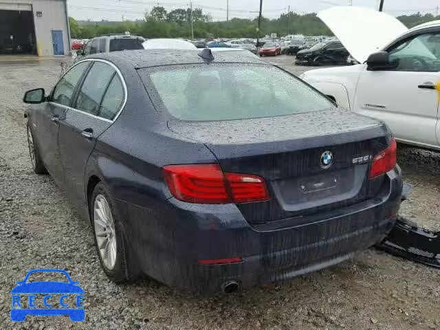2012 BMW 535 XI WBAFU7C52CDU57045 зображення 2