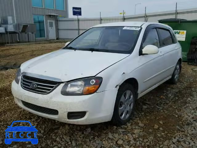 2009 KIA SPECTRA SX KNAFE241695605681 image 1