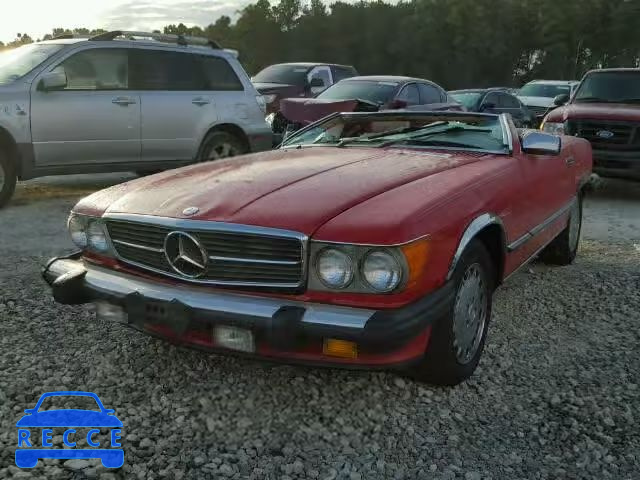 1987 MERCEDES-BENZ 560 SL WDBBA48D7HA061709 image 1