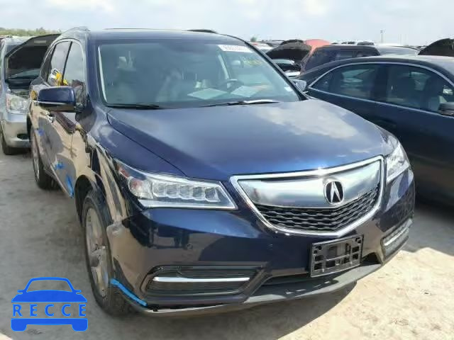 2015 ACURA MDX ADVANC 5FRYD4H84FB009589 image 0