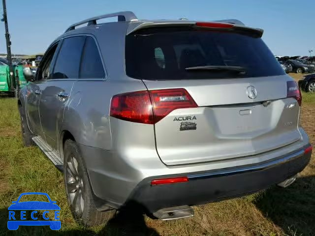 2012 ACURA MDX ADVANC 2HNYD2H6XCH511561 image 2