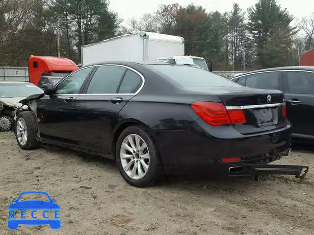 2012 BMW 750 I WBAKC6C54CC396783 зображення 2