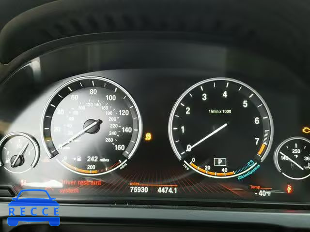 2012 BMW 750 I WBAKC6C54CC396783 image 7