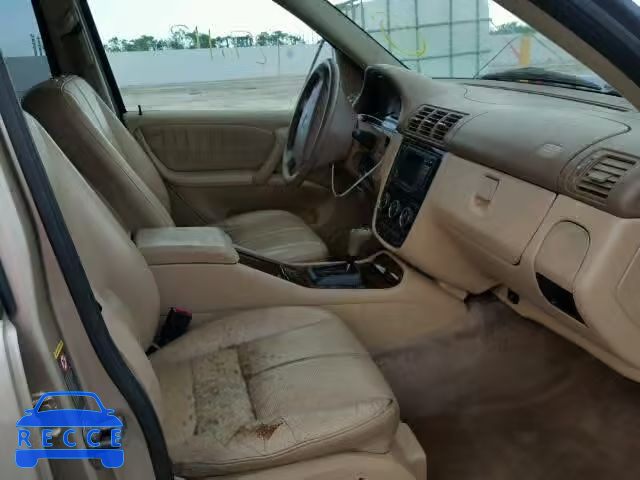 2005 MERCEDES-BENZ ML 500 4JGAB75E35A533436 зображення 4