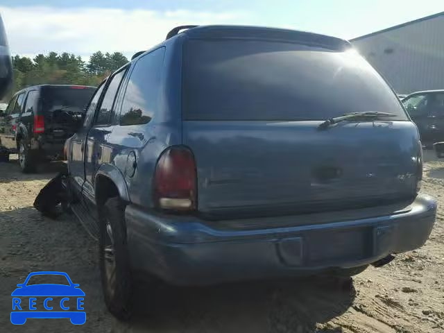 2003 DODGE DURANGO R/ 1D4HS78Z13F630364 зображення 2