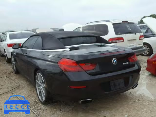 2012 BMW 650 I WBALZ3C55CDL70155 image 3