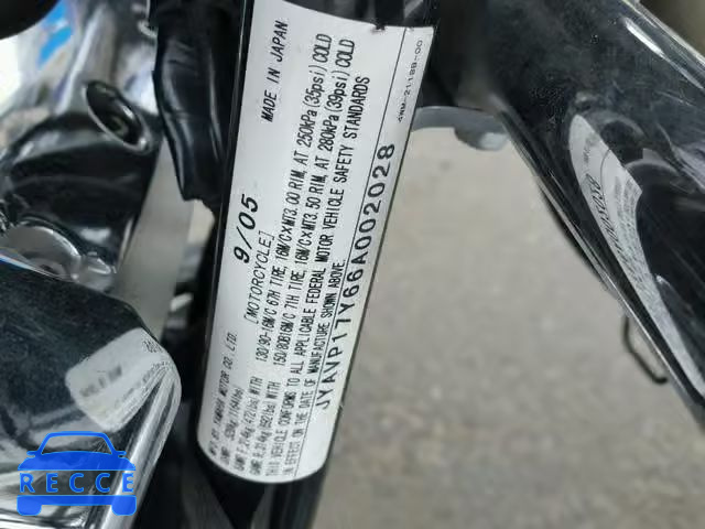 2006 YAMAHA XV1700 A JYAVP17Y66A002028 image 9