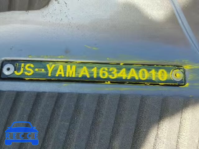 2010 YAMAHA WAVERUNNER YAMA1634A010 зображення 9