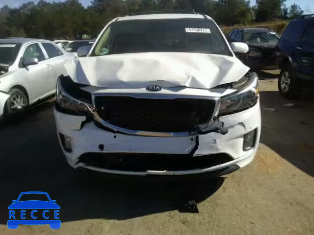 2017 KIA SEDONA EX KNDMC5C13H6269936 зображення 8