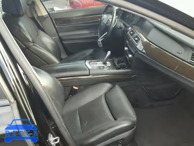 2009 BMW 750 I WBAKA83549CY35040 зображення 4