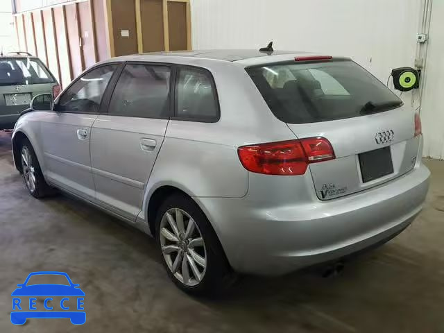 2009 AUDI A3 2.0T QU WAUKF78P59A017057 image 2