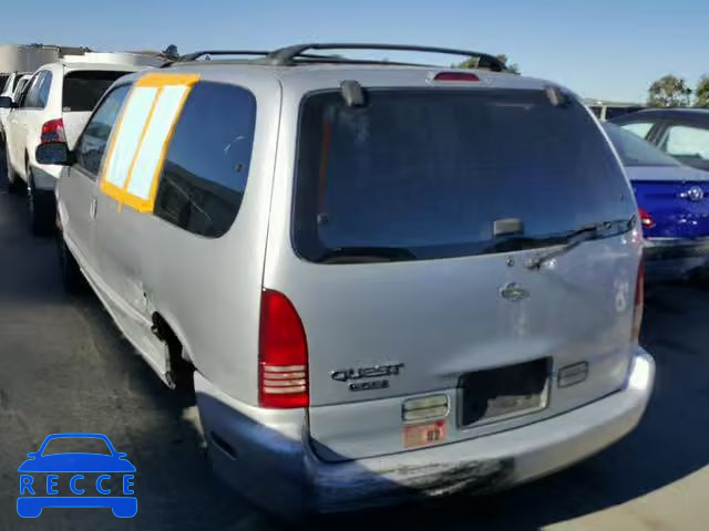 1997 NISSAN QUEST XE 4N2DN1113VD850654 image 2
