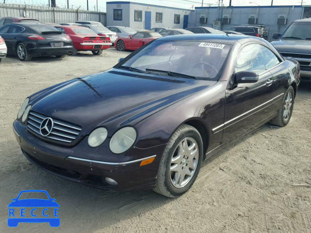 2000 MERCEDES-BENZ CL 500 WDBPJ75J8YA001973 зображення 1