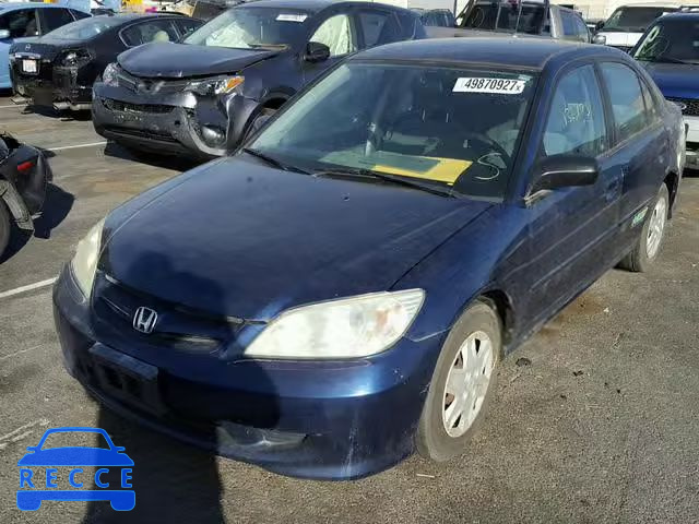 2004 HONDA CIVIC GX 1HGEN26574L000282 зображення 1