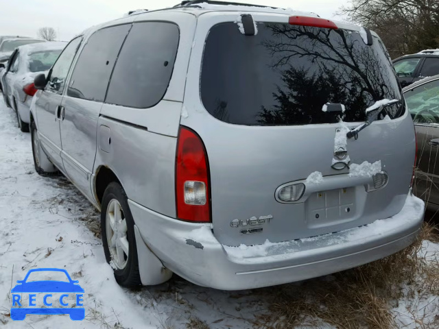 2002 NISSAN QUEST GLE 4N2ZN17T32D810133 image 2