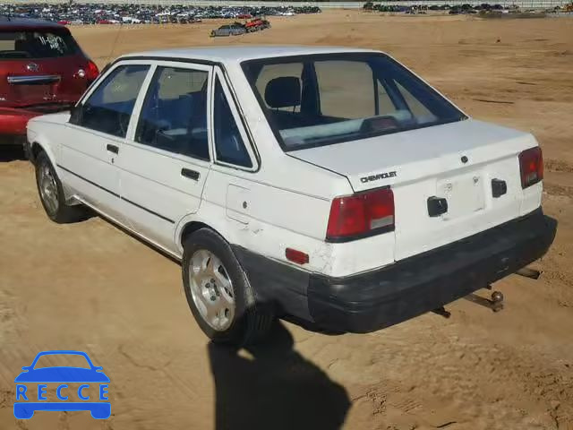 1987 CHEVROLET NOVA 1Y1SK514XHZ095381 image 2