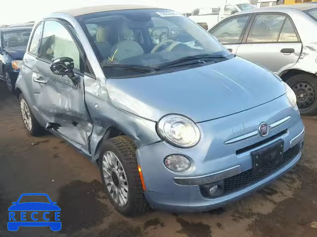 2015 FIAT 500 LOUNGE 3C3CFFER5FT690494 зображення 0