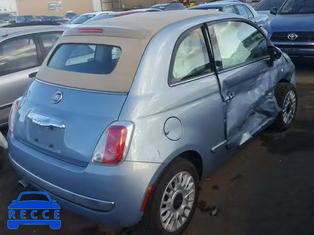 2015 FIAT 500 LOUNGE 3C3CFFER5FT690494 зображення 3