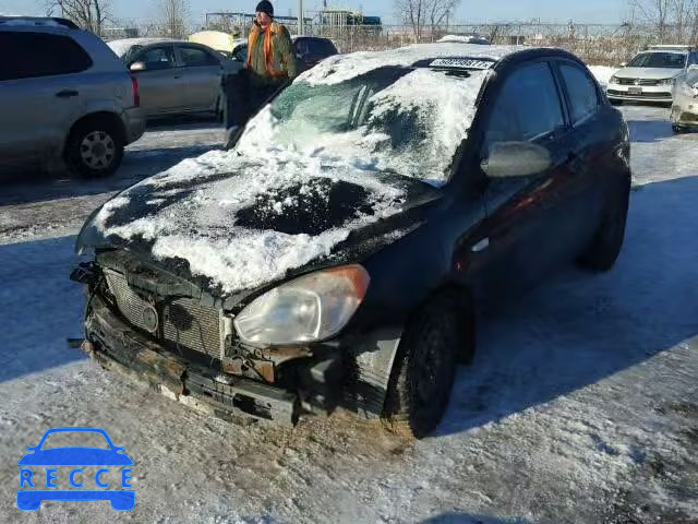 2008 HYUNDAI ACCENT BAS KMHCN35C98U095225 image 1