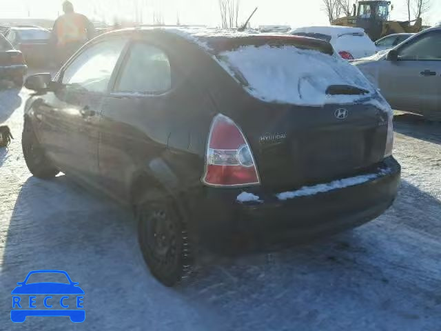 2008 HYUNDAI ACCENT BAS KMHCN35C98U095225 image 2