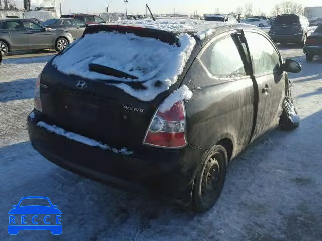 2008 HYUNDAI ACCENT BAS KMHCN35C98U095225 image 3