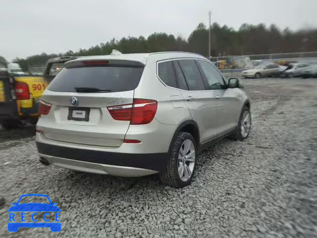 2012 BMW X3 XDRIVE3 5UXWX7C50CL735813 зображення 3