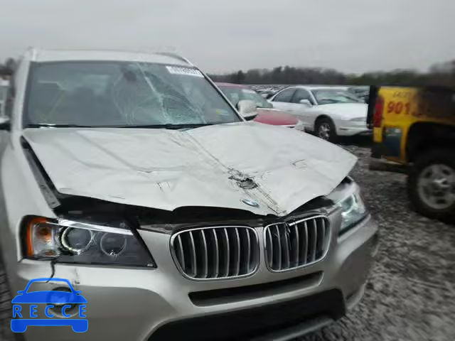 2012 BMW X3 XDRIVE3 5UXWX7C50CL735813 зображення 8