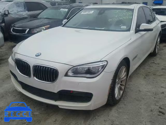 2014 BMW 750 I WBAYA8C51ED228236 image 1