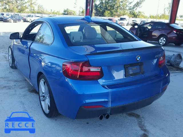 2016 BMW 228 I WBA1F9C53GV742370 image 2