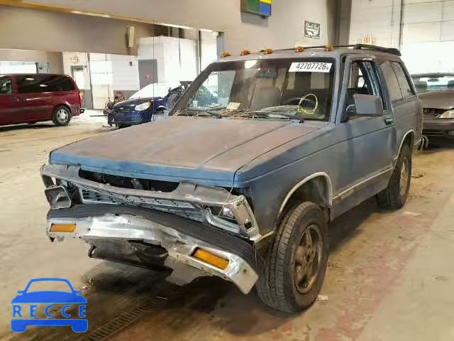 1991 CHEVROLET BLAZER S10 1GNCT18Z3M0206584 image 1