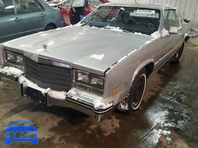 1984 CADILLAC ELDORADO 1G6AL5787EE671960 зображення 1