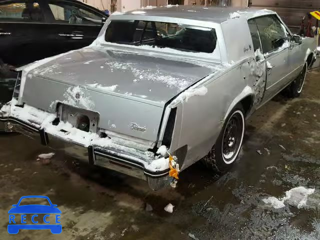 1984 CADILLAC ELDORADO 1G6AL5787EE671960 зображення 3