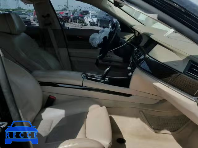 2009 BMW 750 I WBAKA83539CY34056 зображення 4