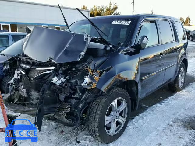 2014 HONDA PILOT EXLN 5FNYF4H71EB023239 image 1