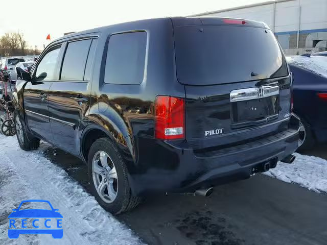 2014 HONDA PILOT EXLN 5FNYF4H71EB023239 image 2