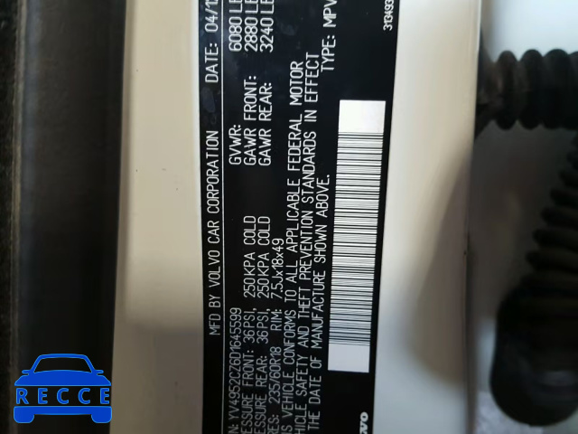 2013 VOLVO XC90 3.2 YV4952CZ6D1645599 image 9