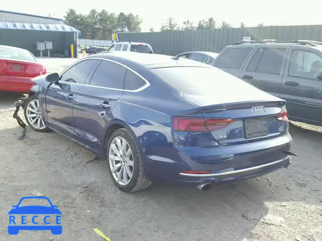 2018 AUDI A5 PREMIUM WAUANCF58JA014358 image 2