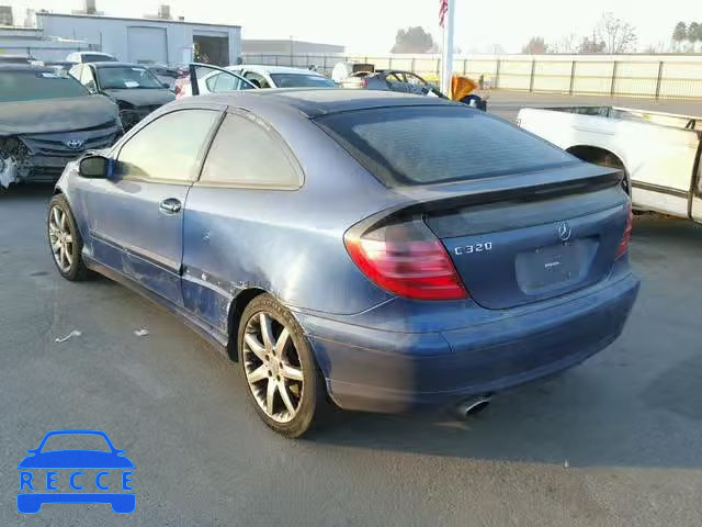 2003 MERCEDES-BENZ C 320 SPOR WDBRN64J13A511678 image 2