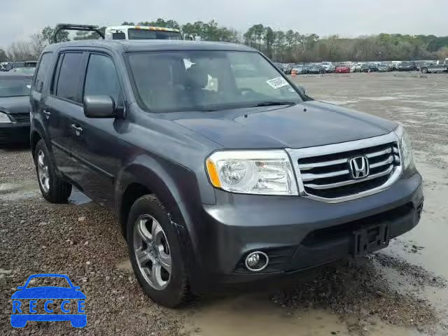 2013 HONDA PILOT EXLN 5FNYF4H70DB007113 image 0