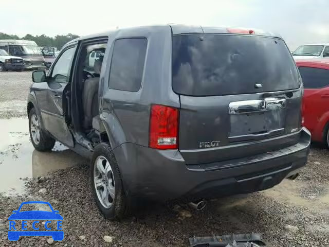2013 HONDA PILOT EXLN 5FNYF4H70DB007113 image 2