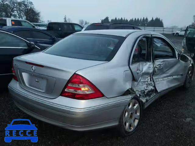 2005 MERCEDES-BENZ C 240 WDBRF61J45A702435 image 3