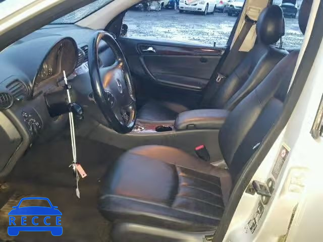 2005 MERCEDES-BENZ C 240 WDBRF61J45A702435 image 4
