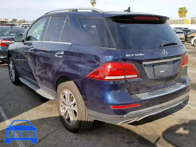 2017 MERCEDES-BENZ GLE 550E 4 4JGDA6DB1HA852047 image 2