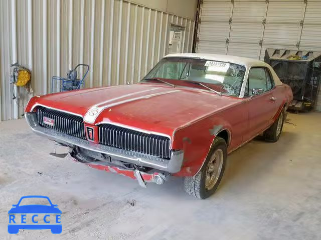 1967 MERCURY COUGAR 7F91C637530 зображення 1