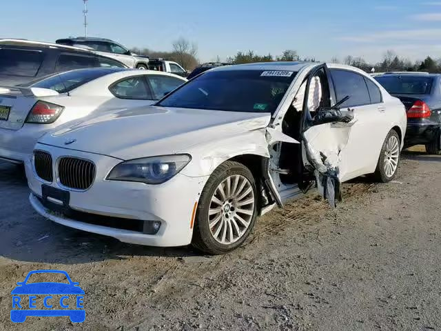 2012 BMW 750LXI WBAKC8C50CC437759 зображення 1