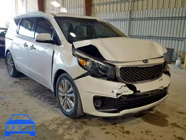 2015 KIA SEDONA SXL KNDME5C16F6048693 image 0