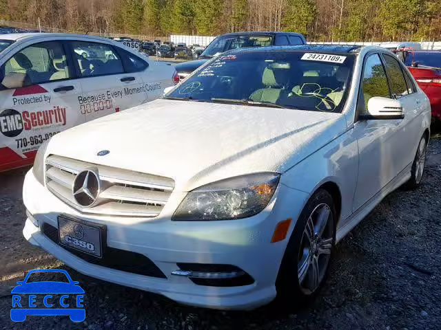 2011 MERCEDES-BENZ C 350 WDDGF5GB3BR155647 image 1