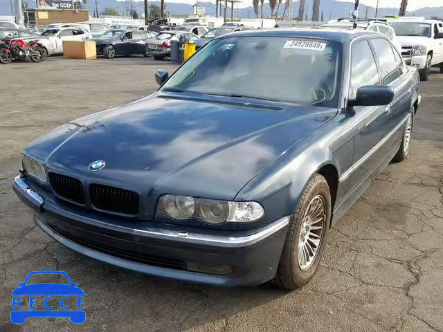 2001 BMW 750 IL WBAGJ03451DD74267 image 1