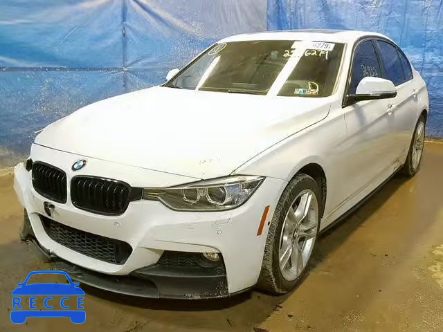 2015 BMW 335 XI WBA3B9G53FNR94603 зображення 1