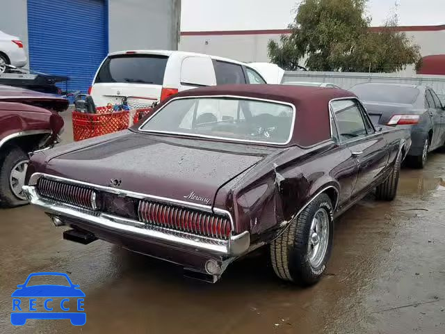 1967 MERCURY COUGAR 7F91S603673 зображення 3